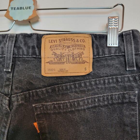 Levi's 921 Size 16 R Vintage Slim Fit High Rise Jean Blue - Picture 4 of 13